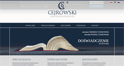 Desktop Screenshot of cejrowski.pl